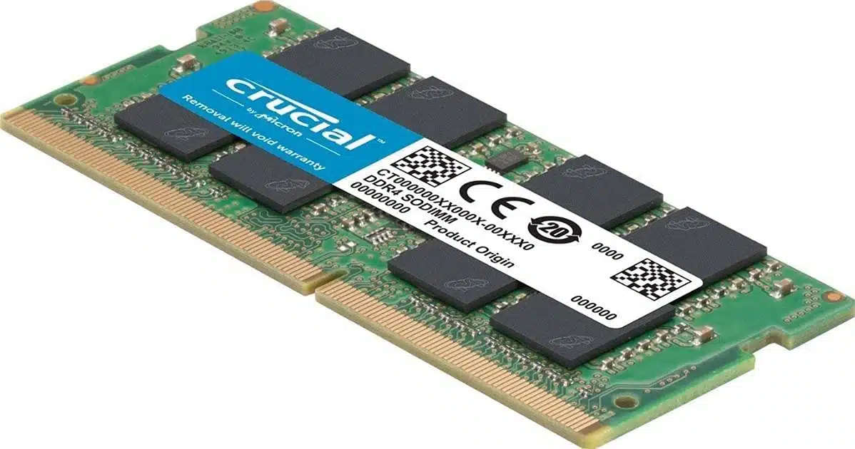 Crucial RAM 8GB DDR4 3200MHz CT8G4SFRA32A